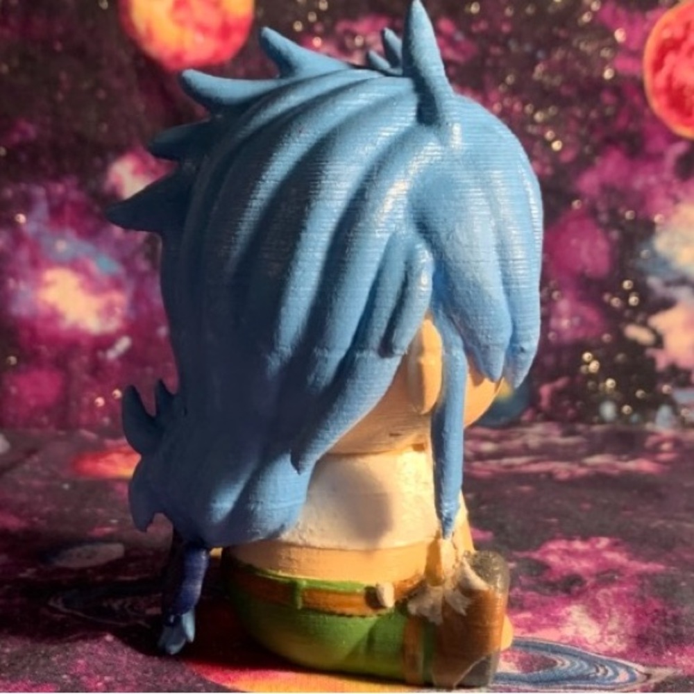 Tales of Symphonia Regal Bryant PLA “Plush” Figure Painted - Picture 4 of 4